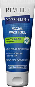 Revuele No Problem - Facial Wash Gel Salicylic Acid en Zink 200ml