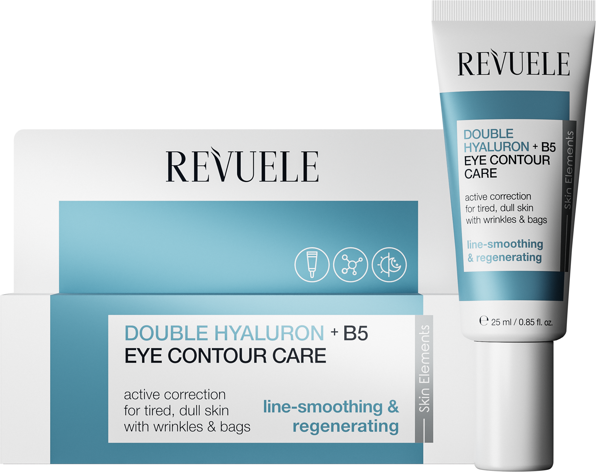 Revuele Double Hyaluron + B5 eye contour
