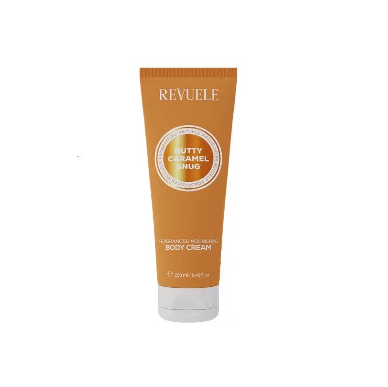 Revuele Fragranced Nourishing Body Cream Nutty Caramel Snug 250ML