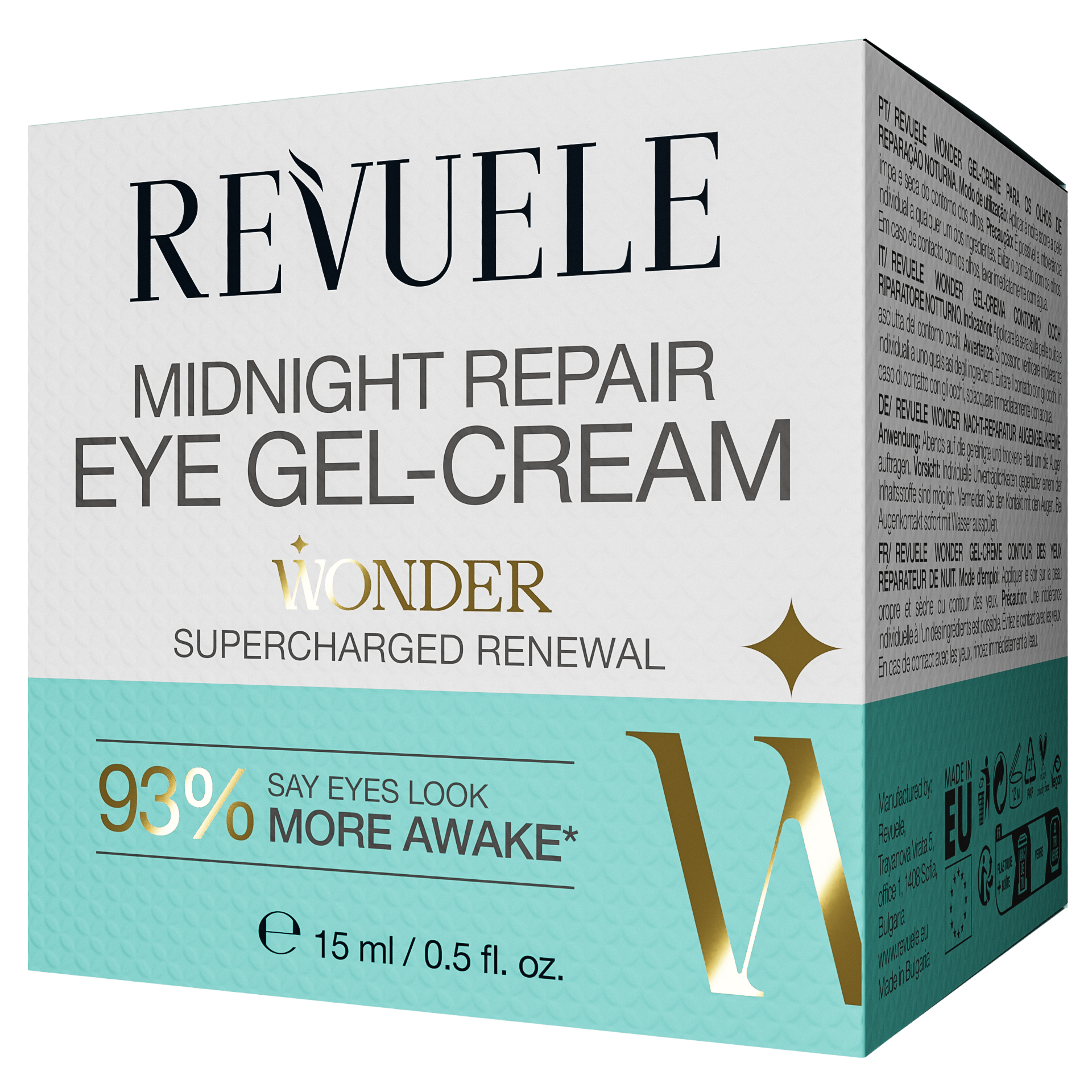 Revuele Wonder Midnight Repair Eye Gel-Cream 15ml