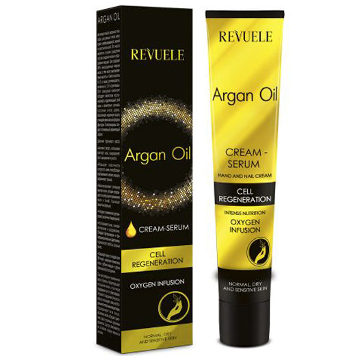 Revuele Argan Oil Hand and Nail Cream-Serum