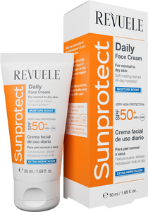 Revuele Sunprotect daily face cream-moisture boost SPF50+